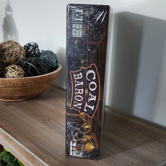 🎲🏭 Coal Baron Board Game Brand New, Factory Sealed! Perfect family game night - Picture 3 of 13